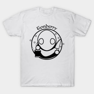 stabby berry - Black outline T-Shirt